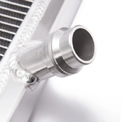 Aluminum Racing Dual Core 2-Row Cooling Radiator For VW Golf GTi/MK5/A5 MT 06-10
